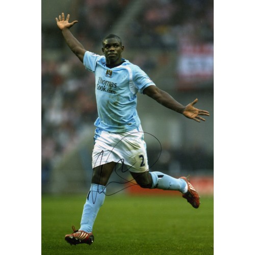 Micah Richards 8x12 Signed Manchester City Photo!